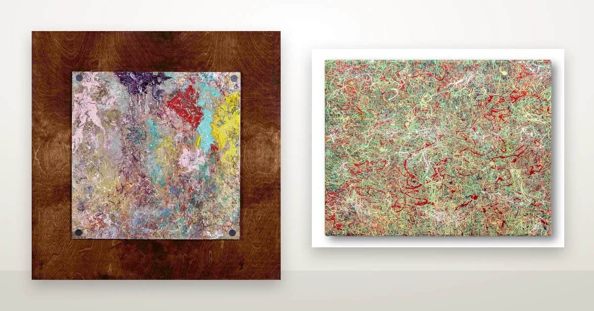 How to hang a heavy painting