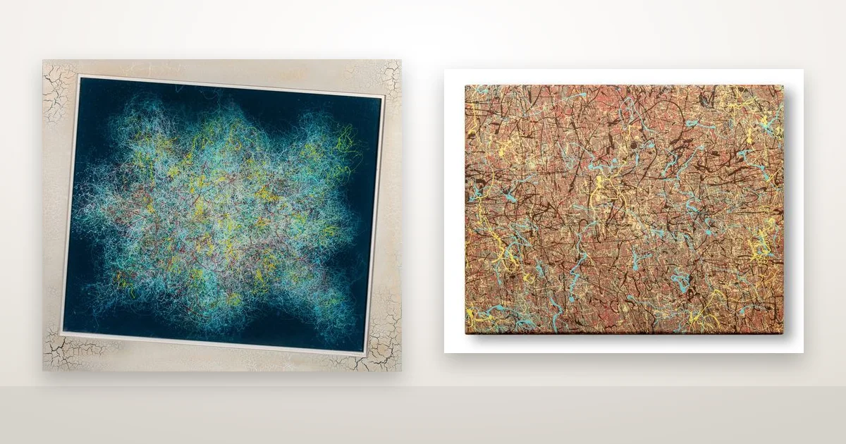Storing a painting at home