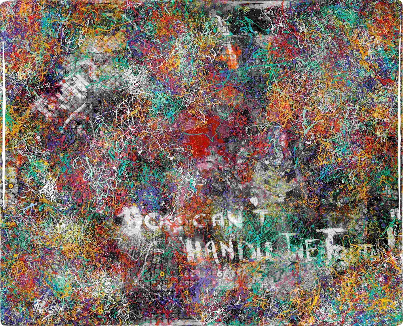 Truth — Acrylic, hardboard, resin by Sergei Troshin