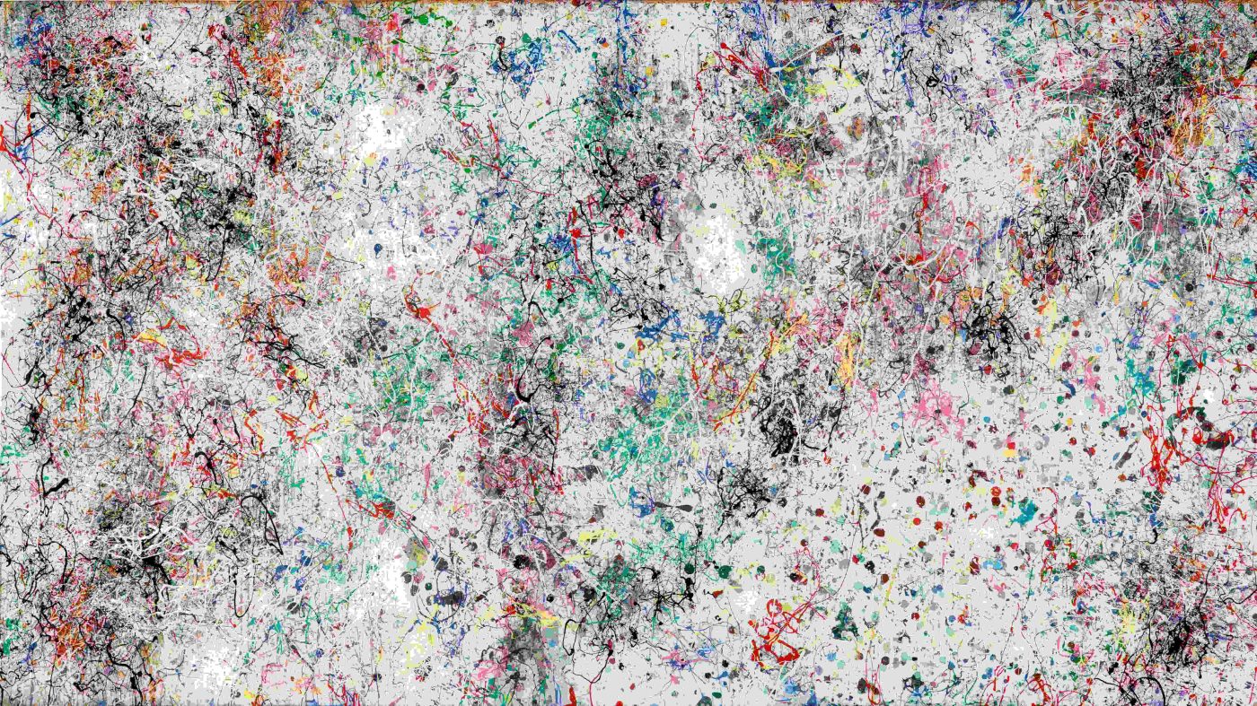 Beyond The Fuss of Life — Acrylic, sealed with resin. Wooden board by Sergei Troshin