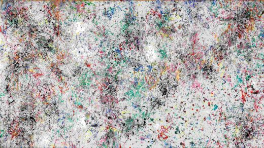 Beyond The Fuss of Life — Acrylic, sealed with resin. Wooden board by Sergei Troshin