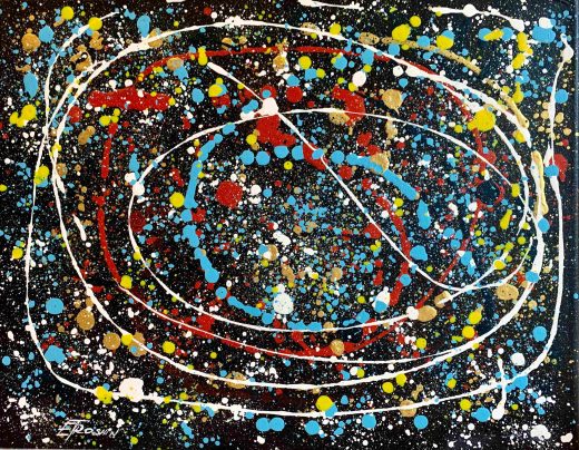 The Way — Acrylic on canvas by Evgenia Troshin