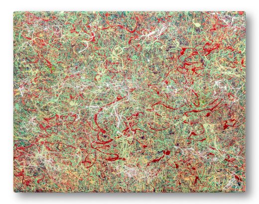 Christmas — Acrylic on canvas by Sergei Troshin