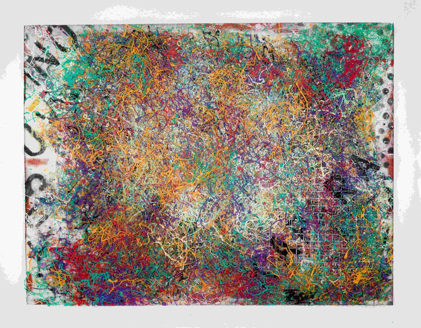 DaDa 2020 — Acrylic,resin on fiberboard by Sergei Troshin